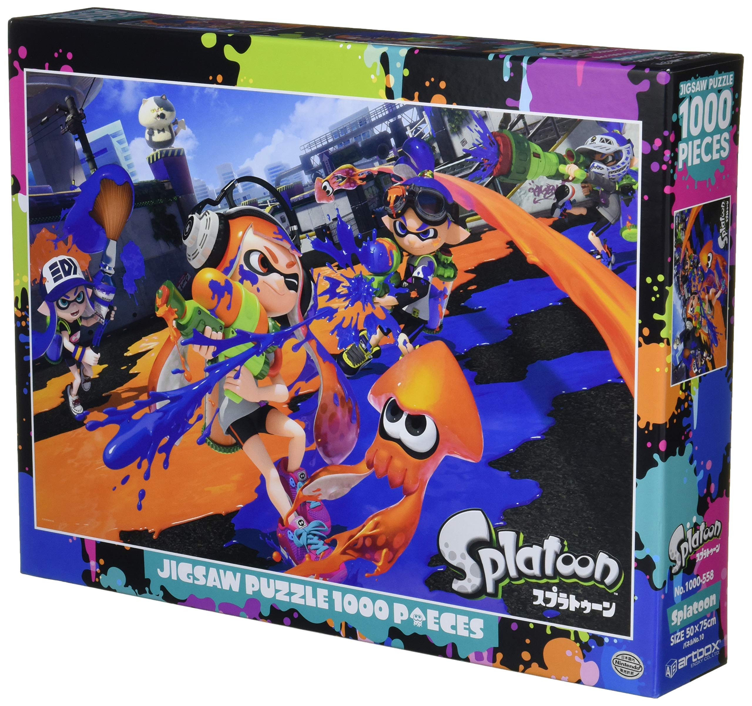 Ensky 1000 Piece Splatoon Puzzle 50x75cm 1000-558- Japan Figure Store - #1 Bring To You The Best Japanese Goods