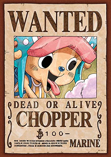 Ensky 208-039 208 Piece Jigsaw Puzzle One Piece Wanted Book Tony Tony Chopper (18.2X25.7Cm)- Japan Figure Store - #1 Bring To You The Best Japanese Goods