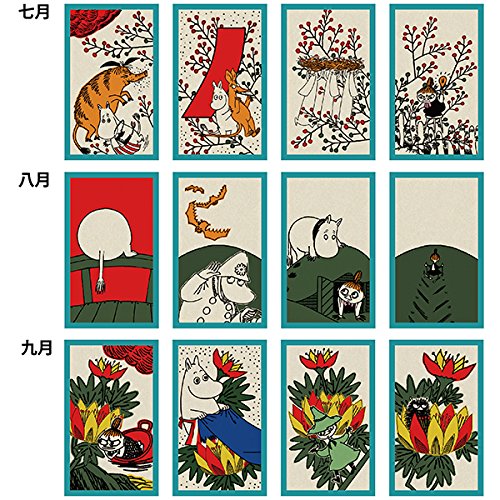 ENSKY 379452 Japanese Playing Cards Hanafuda The Moomins- Japan Figure Store - #1 Bring To You The Best Japanese Goods