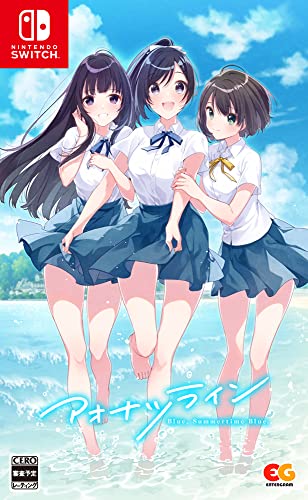 Entergram Aonatsu Line (Blue, Summertime Blue) For Nintendo Switch - Pre Order Japan Figure 4935066604564