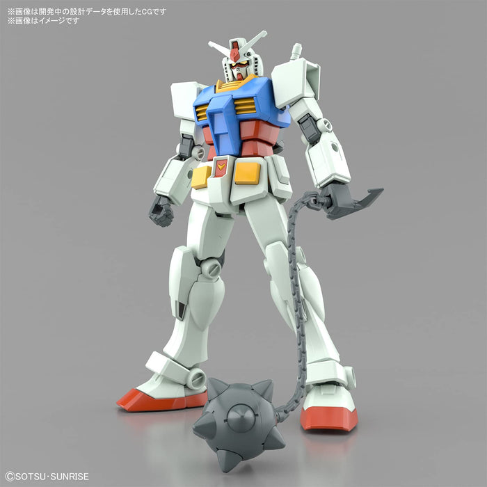 BANDAI Entry Grade 1/144 Rx-78-2 Gundam Full Weapon Set Plastic Model- Japan Figure Store - #1 Bring To You The Best Japanese Goods