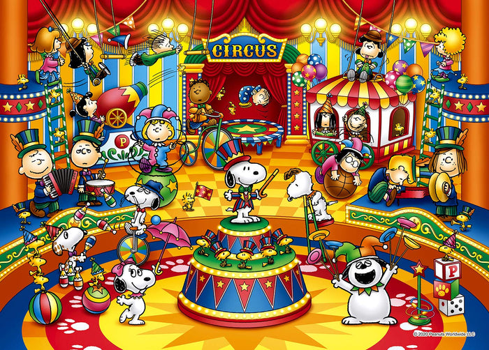 Epoch 2000pc Peanuts Circus Jigsaw Puzzle 38x53cm- Japan Figure Store - #1 Bring To You The Best Japanese Goods