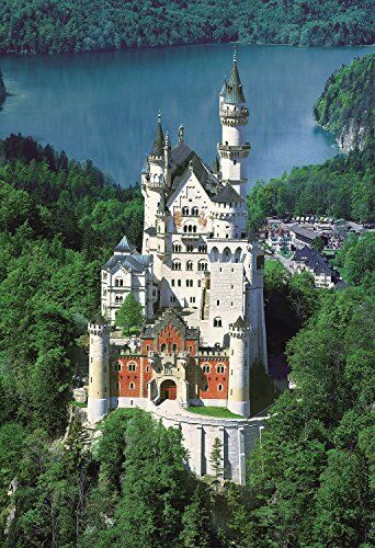 Epoch 300-piece Jigsaw Puzzle Neuschwanstein Castle - Germany 26x38cm - Japan Figure
