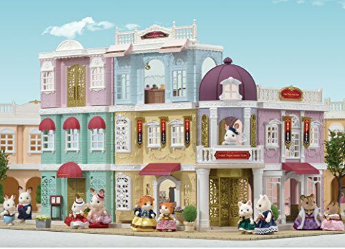 Epoch Calico Critters Family Dressup Set Navy & Light Blue Td-01- Japan Figure Store - #1 Bring To You The Best Japanese Goods