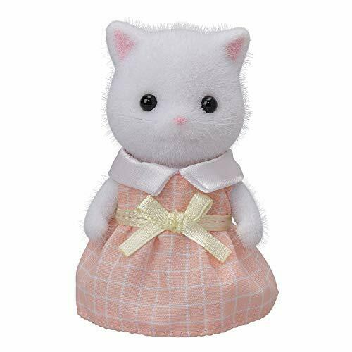 Epoch Persian Cat Sister White Sylvanian Families - Japan Figure