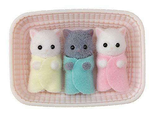 Epoch Persian Cat Triplets Sylvanian Families - Japan Figure