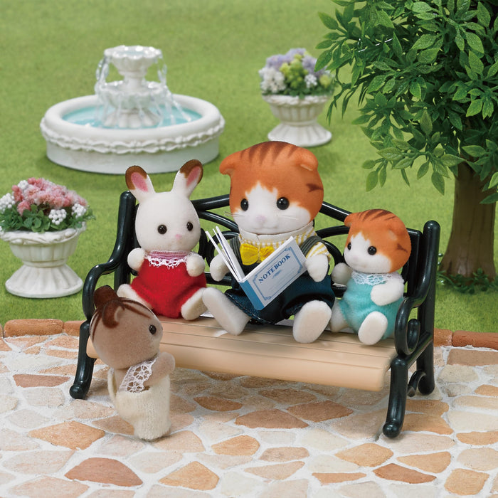 Epoch Sylvanian Families Maple Cat Family Doll FS-30- Japan Figure Store - #1 Bring To You The Best Japanese Goods