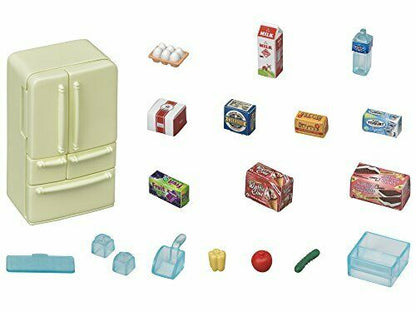 Epoch Sylvanian Families Furniture Refrigerator Set Five-door- Japan Figure Store - #1 Bring To You The Best Japanese Goods