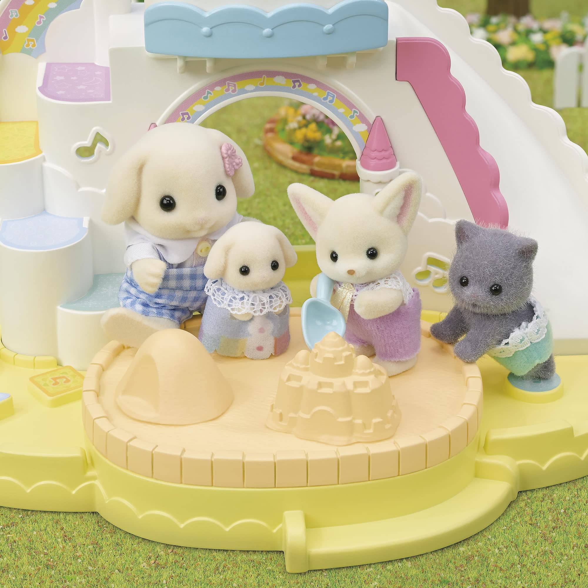 Epoch Sylvanian Families Castle Pool Play Set S-72 St Mark Certified Toy for Ages 3+- Japan Figure Store - #1 Bring To You The Best Japanese Goods