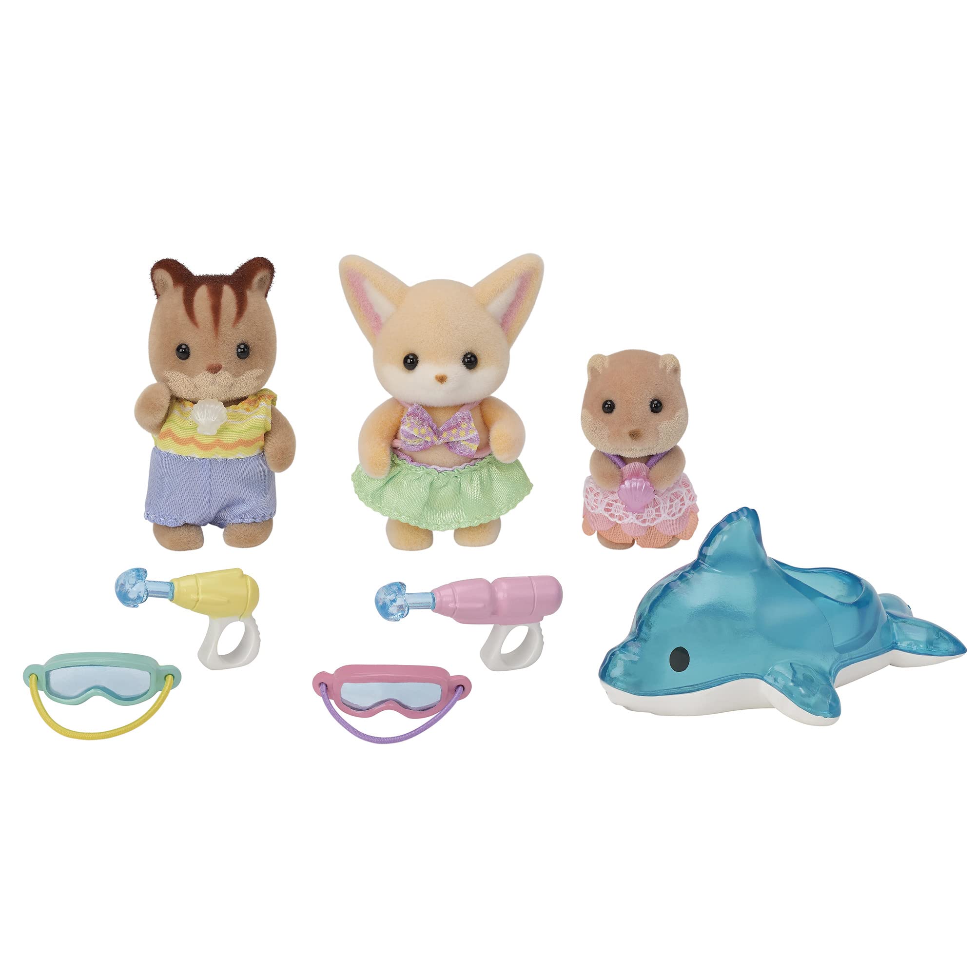Epoch Sylvanian Families Friendship Water Play Set S-75 Toy Dollhouse for 3+ Years- Japan Figure Store - #1 Bring To You The Best Japanese Goods