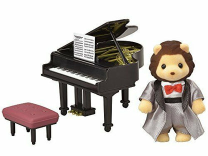 Epoch Sylvanian Families Town Series City Of Concert Set - Grand Piano - - Japan Figure