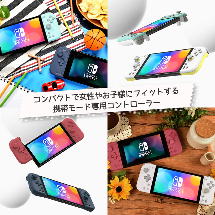 Holi Nintendo Licensed Midnight Blue Grip Controller For Nintendo Switch - Continuous Fire & Fire Hold Function - Made In Japan- Japan Figure Store - #1 Bring To You The Best Japanese Goods