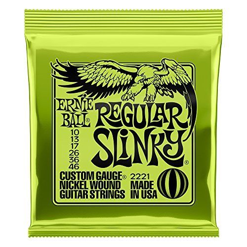 Ernie Ball Guitar String 10-46 Regular Slinky 2221 Regular Slinky - Japan Figure