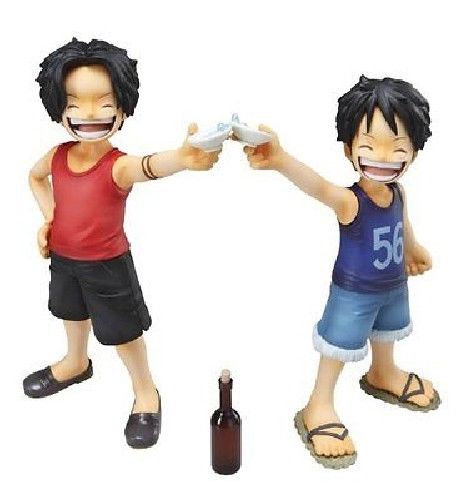 Excellent Model Portrait.of.pirates Cb-ex Luffy &amp; Ace Brotherly Bonds Figure- Japan Figure Store - #1 Bring To You The Best Japanese Goods