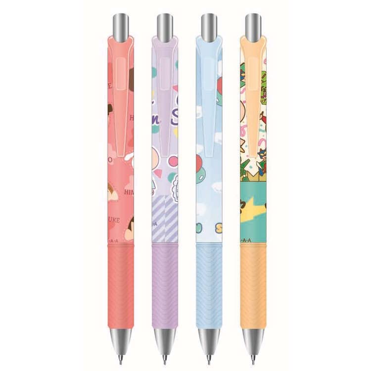 Eye Planning Crayon Shinchan Gel Pen 4 Pack Japan Pajamas K6497A- Japan Figure Store - #1 Bring To You The Best Japanese Goods