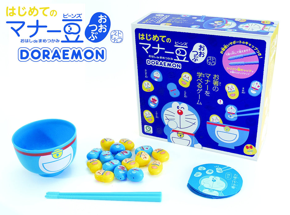 Eyeup Learning Chopstick Manners Big Soybeans Doraemon Game- Japan Figure Store - #1 Bring To You The Best Japanese Goods