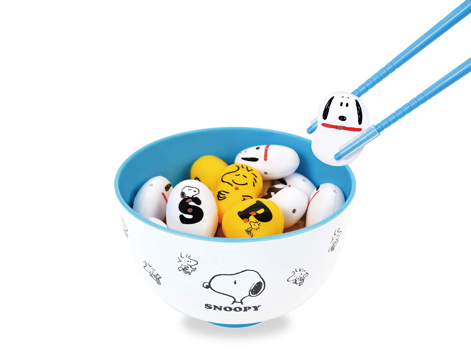 Eyeup Learning Chopstick Manners Bean Snoopy Abcs Game- Japan Figure Store - #1 Bring To You The Best Japanese Goods