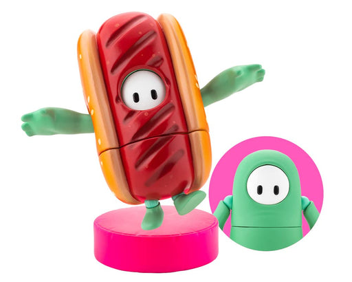 KOTOBUKIYA Fall Guys Action Figure Pack 03 Mint Chocolate/Hot Dog Costume 1/20 Scale- Japan Figure Store - #1 Bring To You The Best Japanese Goods