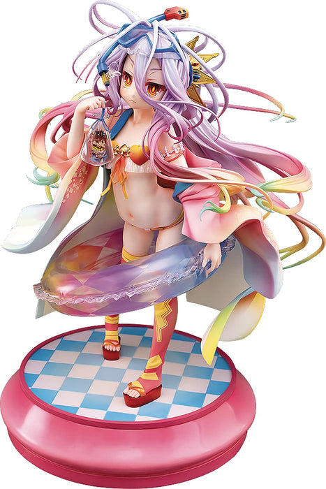 Fat Company No Game No Life White Summer Season Ver. 1/7 Scale Abs Pvc Pre-Painted Complete Figure- Japan Figure Store - #1 Bring To You The Best Japanese Goods