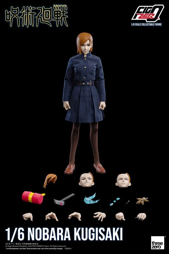Fig Zero Jujutsu Kaisen 1/6 Nobara Kugizaki 1/6 Scale Abs Pvc Painted Movable Figure Secondary Order- Japan Figure Store - #1 Bring To You The Best Japanese Goods