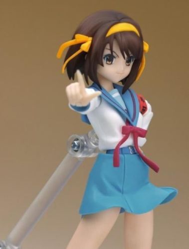 Figma 002 The Melancholy Of Haruhi Suzumiya Haruhi School Uniform Ver. Figure- Japan Figure Store - #1 Bring To You The Best Japanese Goods