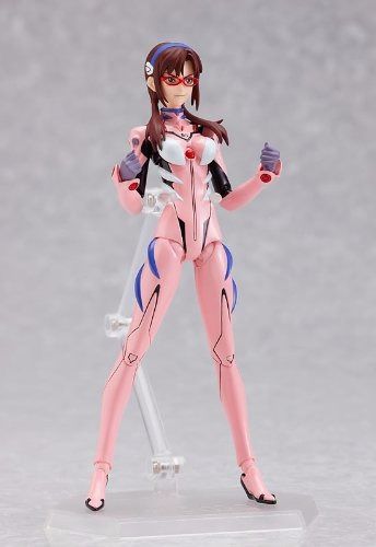 Figma 079 Evangelion 2.0 Makinami Mari Illustrious Plugsuit Ver. Figure- Japan Figure Store - #1 Bring To You The Best Japanese Goods