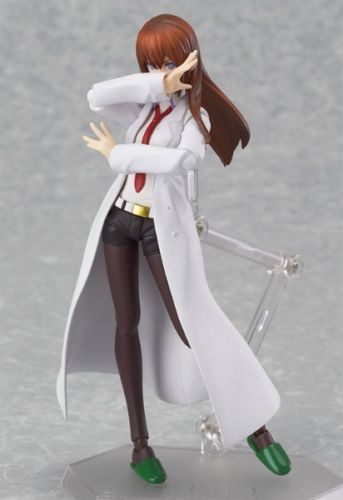 Figma 195 Steins;gate Kurisu Makise White Coat Ver. Figure Max Factory- Japan Figure Store - #1 Bring To You The Best Japanese Goods