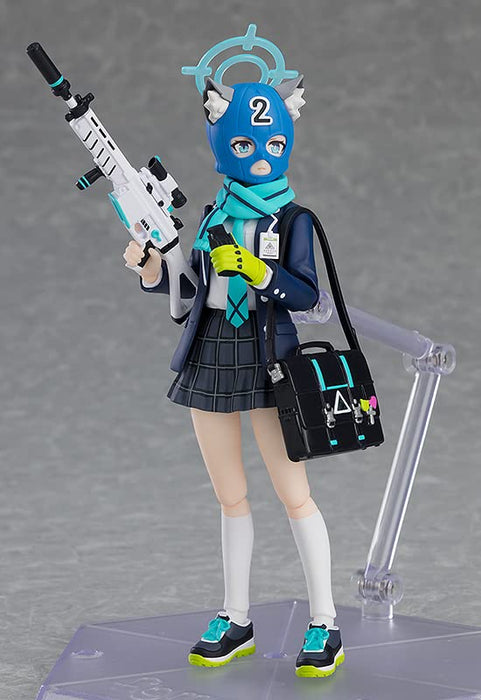 Figma Blue Archive Blue Archive Sand Wolf Shiroko Non-Scale Plastic Painted Movable Figure- Japan Figure Store - #1 Bring To You The Best Japanese Goods
