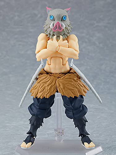 Figma Demon Blade Inosuke Hashibira Non-Scale Abs Pvc Painted Movable Figure Normal Edition- Japan Figure Store - #1 Bring To You The Best Japanese Goods