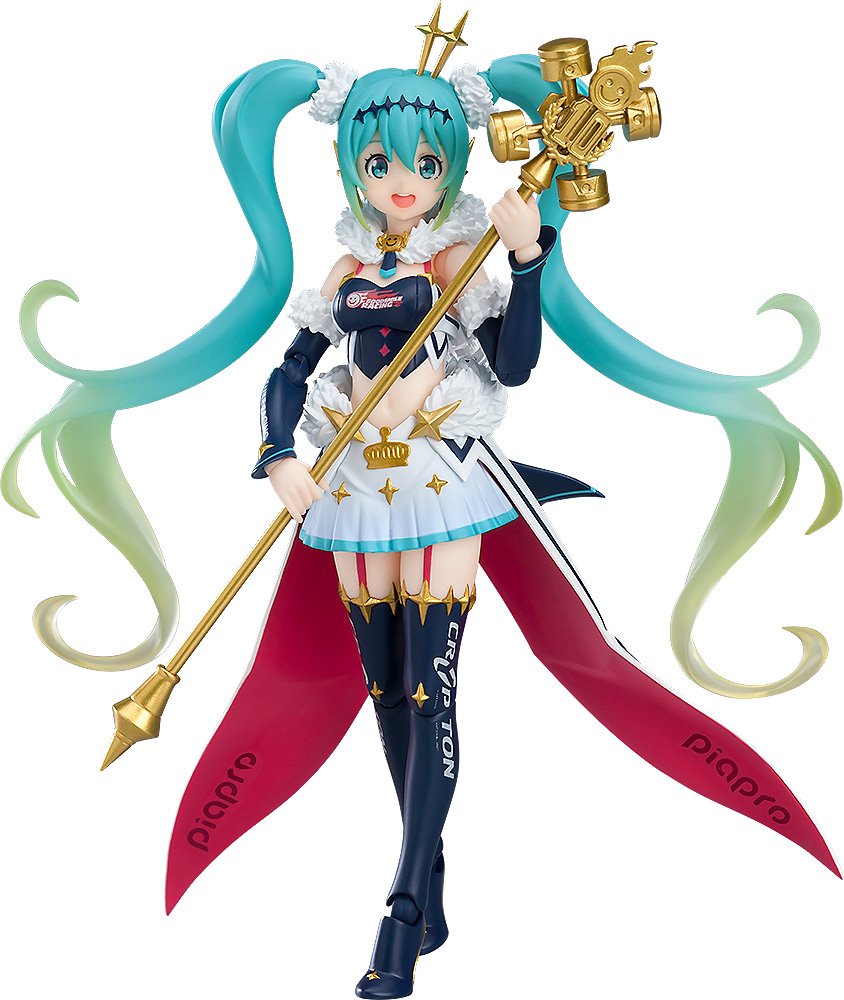 Figma Hatsune Miku Gt Project Racing Miku 2018Ver. Non-Scale Abs Pvc Painted Movable Figure- Japan Figure Store - #1 Bring To You The Best Japanese Goods