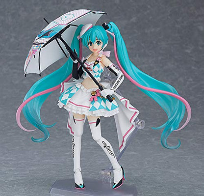 Good Smile Racing Figma Hatsune Miku Gt Project Racing Miku 2019Ver. Pvc Figure Japan- Japan Figure Store - #1 Bring To You The Best Japanese Goods