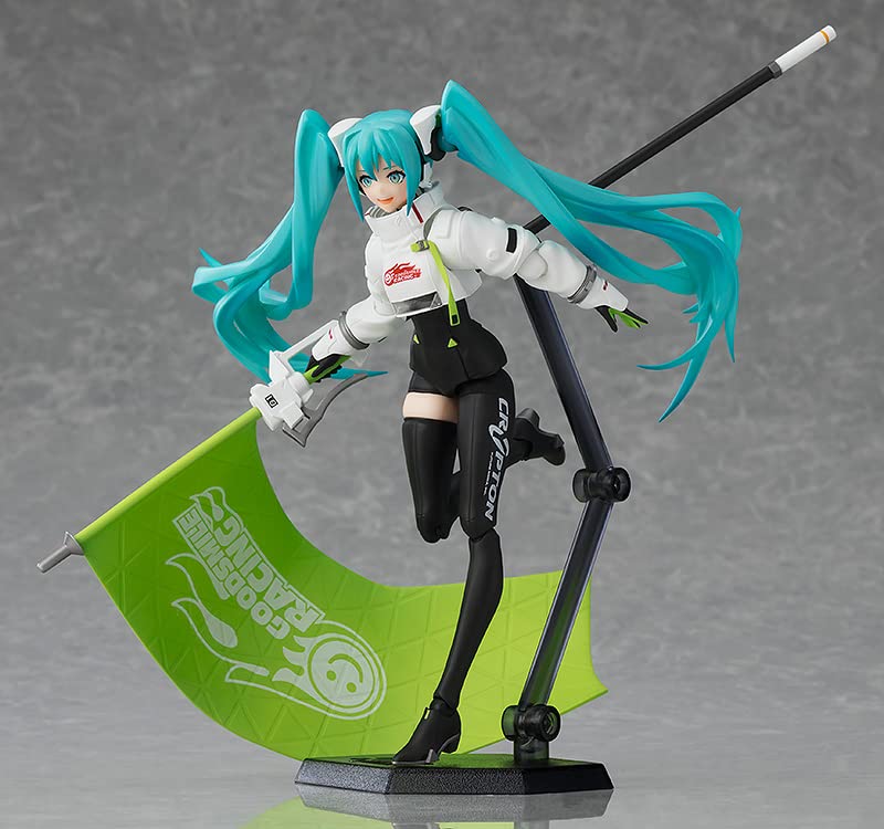 GOOD SMILE COMPANY Figma Racing Miku 2022 Ver. Hatsune Miku Gt Project- Japan Figure Store - #1 Bring To You The Best Japanese Goods