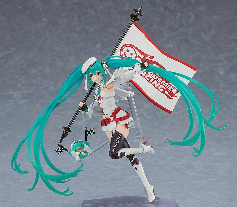 Good Smile Racing Figma Miku 2023Ver. Plastic Painted Figure- Japan Figure Store - #1 Bring To You The Best Japanese Goods
