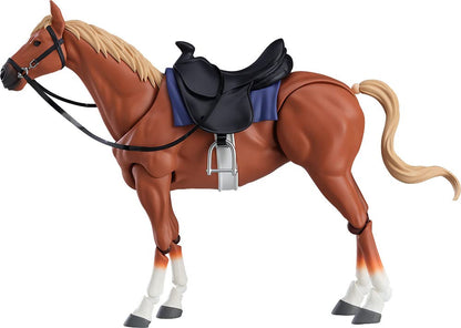 MAX FACTORY Figma Horse Ver. 2 Light Chestnut- Japan Figure Store - #1 Bring To You The Best Japanese Goods