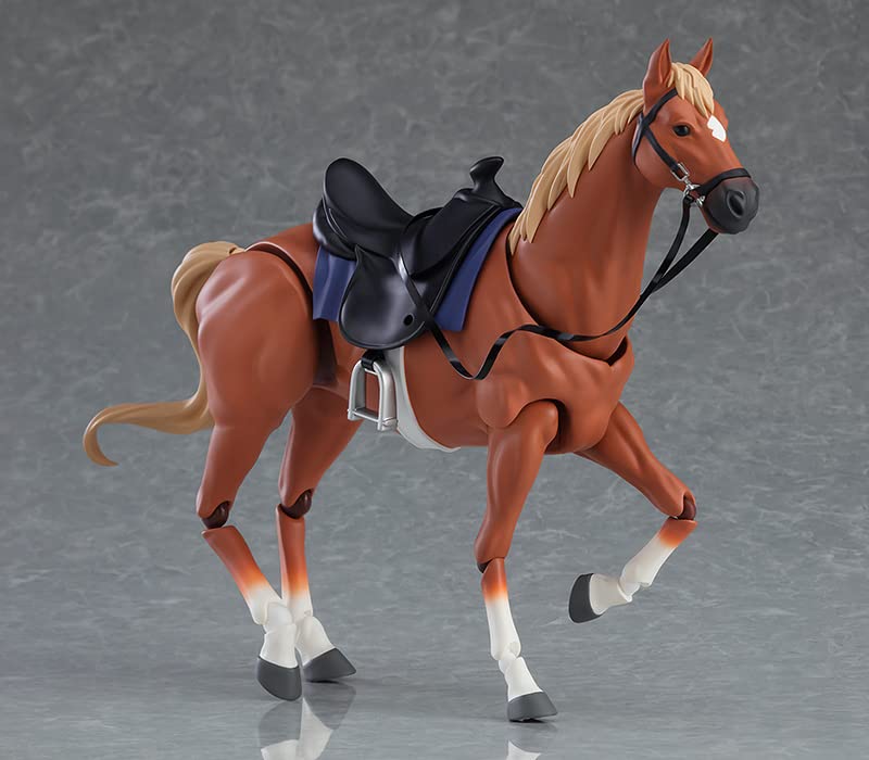 MAX FACTORY Figma Horse Ver. 2 Light Chestnut- Japan Figure Store - #1 Bring To You The Best Japanese Goods