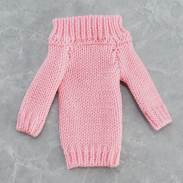 Max Factory Figma Styles Pink Beige Off Shoulder Sweater Dress M06838- Japan Figure Store - #1 Bring To You The Best Japanese Goods