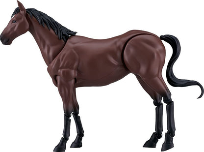 Max Factory Figma Brown Wild Horse Movable Non-Scale Plastic Painted Figure- Japan Figure Store - #1 Bring To You The Best Japanese Goods