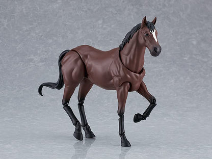 Max Factory Figma Brown Wild Horse Movable Non-Scale Plastic Painted Figure- Japan Figure Store - #1 Bring To You The Best Japanese Goods
