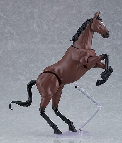 Max Factory Figma Brown Wild Horse Movable Non-Scale Plastic Painted Figure- Japan Figure Store - #1 Bring To You The Best Japanese Goods