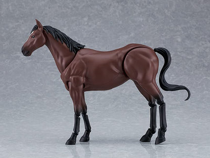 Max Factory Figma Brown Wild Horse Movable Non-Scale Plastic Painted Figure- Japan Figure Store - #1 Bring To You The Best Japanese Goods