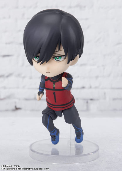 Figuarts Mini Blue Rock Rin Itoshi About 90Mm Pvc Abs Painted Movable Figure- Japan Figure Store - #1 Bring To You The Best Japanese Goods