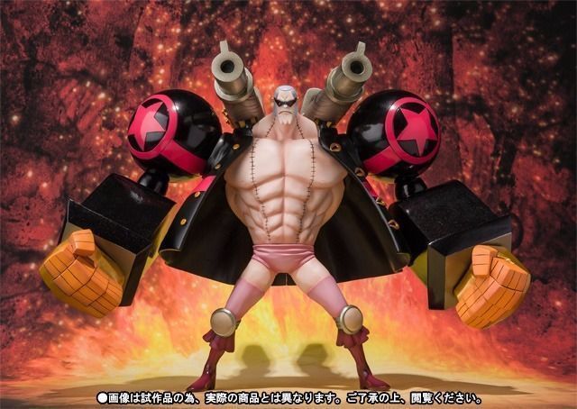 Figuarts Zero One Piece Franky Film Z Battle Cloth Ver Pvc Figure Bandai Japan- Japan Figure Store - #1 Bring To You The Best Japanese Goods