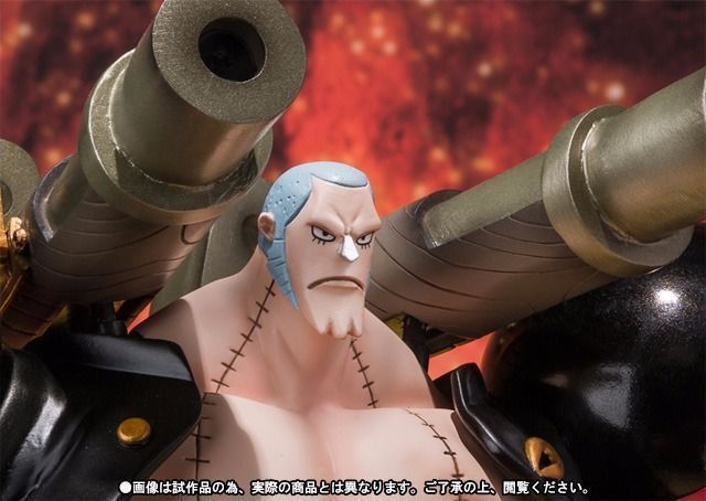 Figuarts Zero One Piece Franky Film Z Battle Cloth Ver Pvc Figure Bandai Japan- Japan Figure Store - #1 Bring To You The Best Japanese Goods