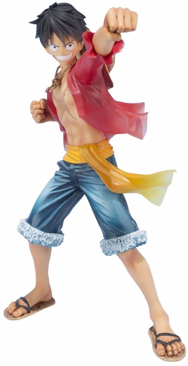 Figuarts Zero One Piece Monkey D Luffy 5th Anniversary Edition Pvc Figure Bandai - Japan Figure