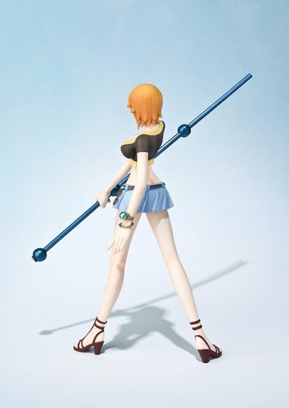 Figuarts Zero One Piece Nami Battle Ver Pvc Figure Bandai Tamashii Nations Japan- Japan Figure Store - #1 Bring To You The Best Japanese Goods