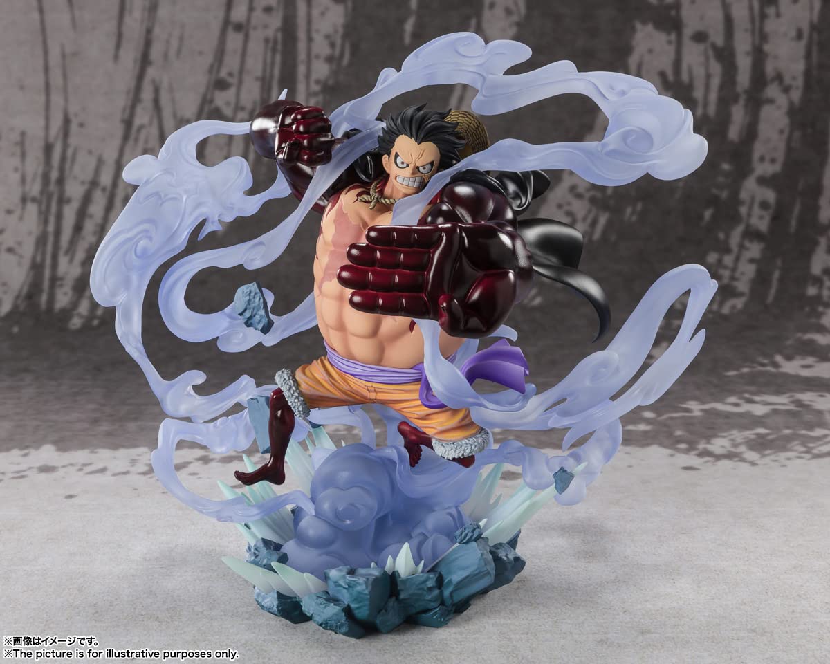 BANDAI - Figuarts Zero Super Fierce Battle Monkey D. Luffy Gear4 Boundman Onigashima Monster Battle - One Piece- Japan Figure Store - #1 Bring To You The Best Japanese Goods