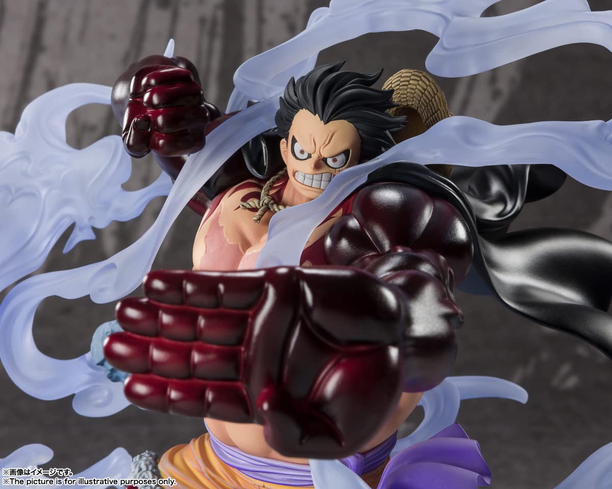 BANDAI - Figuarts Zero Super Fierce Battle Monkey D. Luffy Gear4 Boundman Onigashima Monster Battle - One Piece- Japan Figure Store - #1 Bring To You The Best Japanese Goods