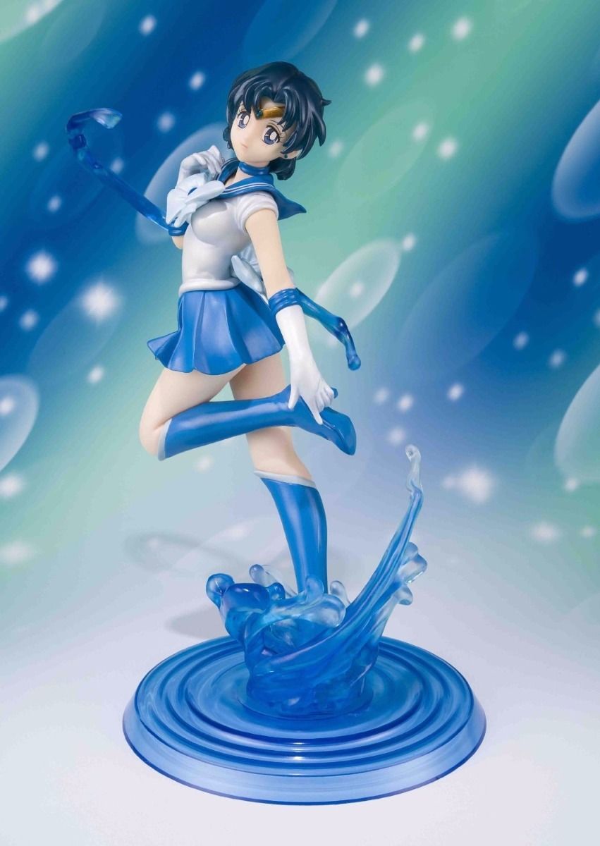 Figuarts Zero Sailor Moon Sailor Mercury 1/8 Pvc Figure Bandai Tamashii Nations- Japan Figure Store - #1 Bring To You The Best Japanese Goods