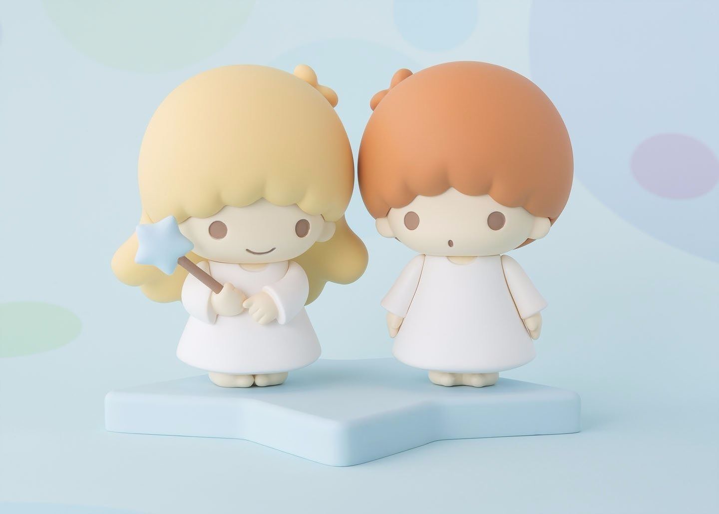 Figuarts Zero Sanrio Little Twin Stars Retro Ver Pvc Figure Bandai F/s- Japan Figure Store - #1 Bring To You The Best Japanese Goods