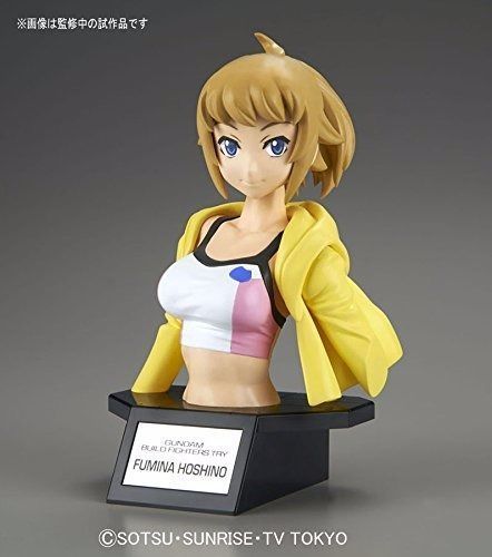 Figure-rise Bust Fumina Hoshino Model Kit Bandai Gundam Build Fighters Japan- Japan Figure Store - #1 Bring To You The Best Japanese Goods